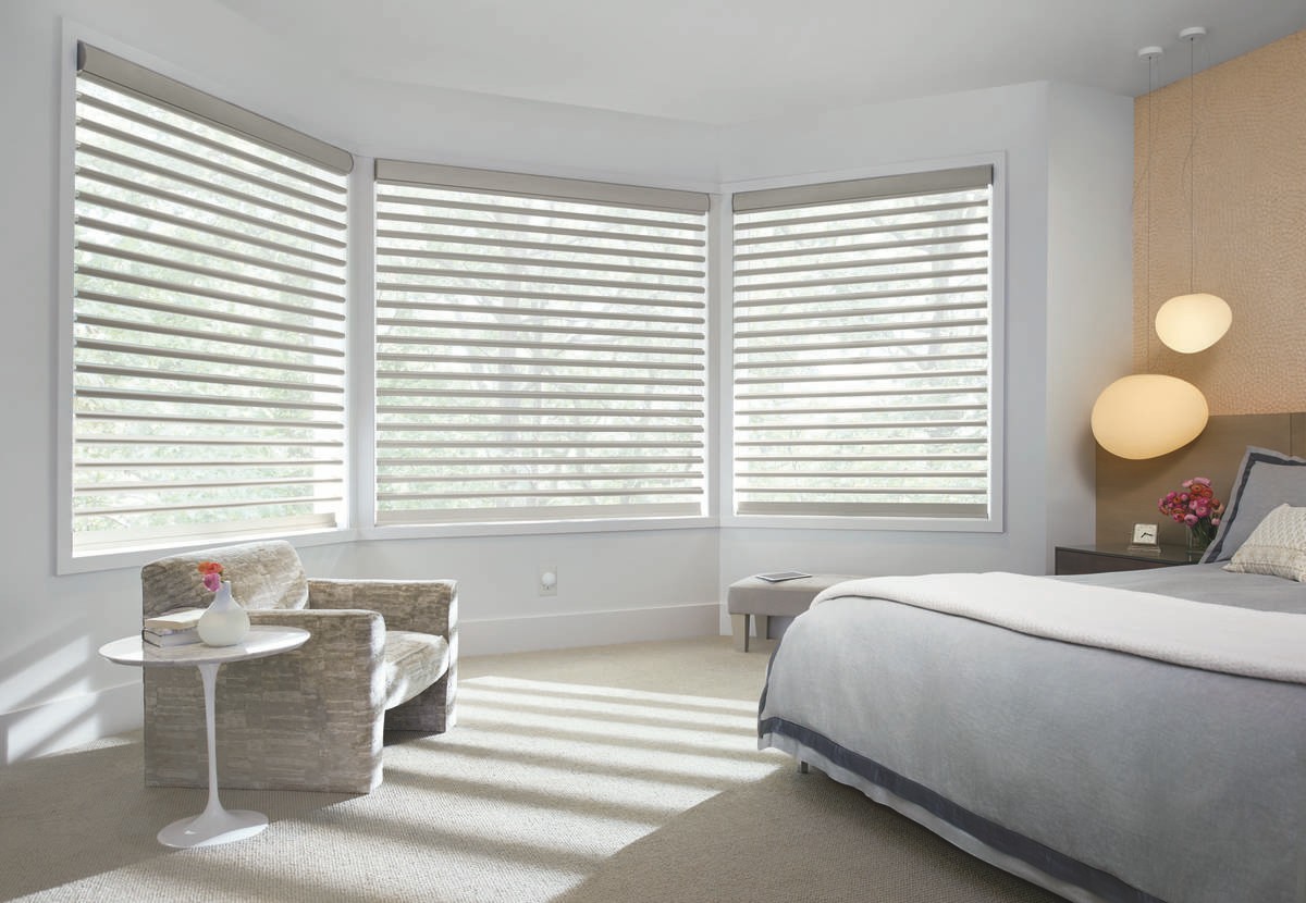How motorized window treatments improve homes near Seattle, Washington (WA) such as PowerView® Automation.