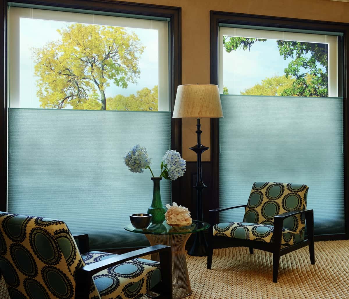 Motorized Duette Honeycomb Shades near Seattle, Washington (WA) and other motorized window coverings for homes.