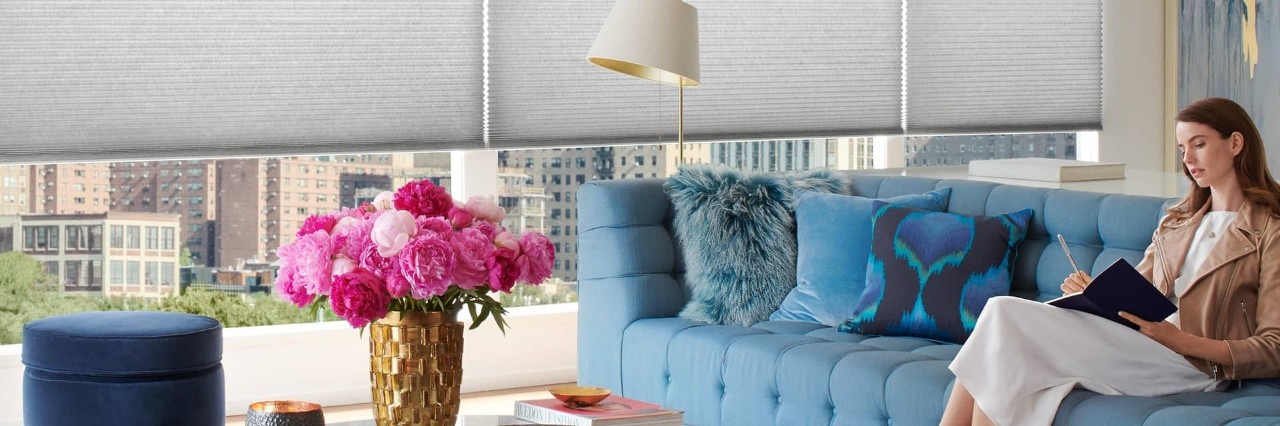 Hunter Douglas Duette® Honeycomb Shades, cellular shades, insulating shades near Seattle, Washington (WA).