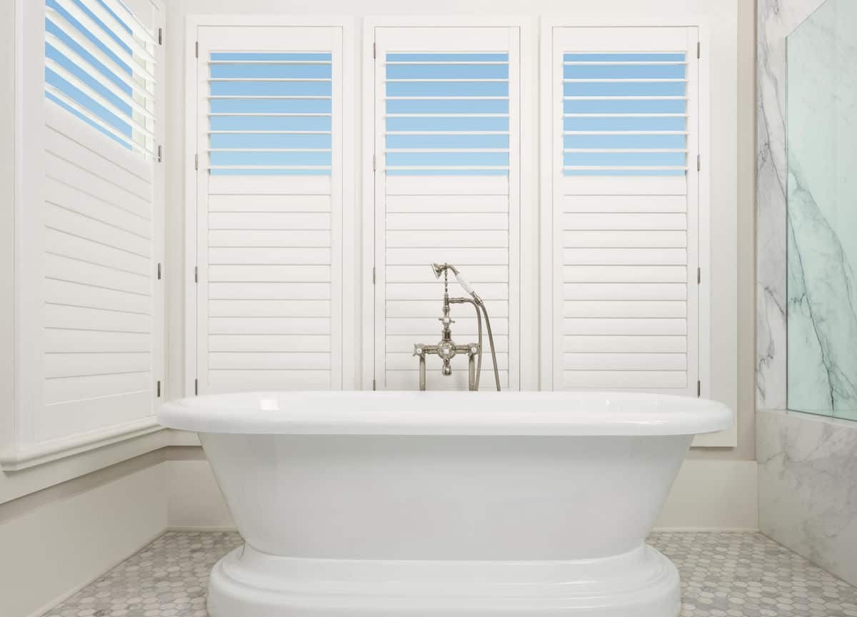 Hunter Douglas Palm Beach™ Polysatin™ Shutters, window shutters, interior shutters near Seattle, Washington (WA)