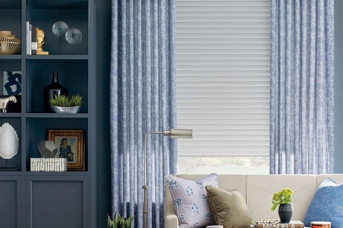 Design Studio™ Custom Drapes with Hunter Douglas window treatments from Wessco Blinds near Seattle, Washington (WA)